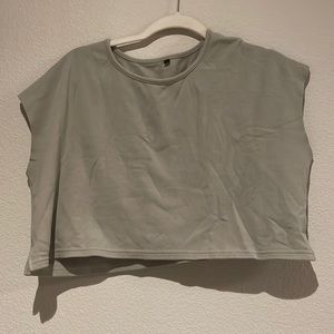 PTULA cropped muscle tee